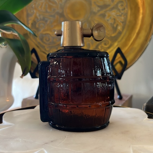 Vintage 1970s Avon Wild Country After Shave On Tap Cologne Glass Decanter Bottle - Picture 5 of 10